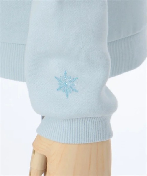 tシャツ 雪ネックレス裏起毛トレーナー キッズ 子供服 女の子 | axes femme | 13