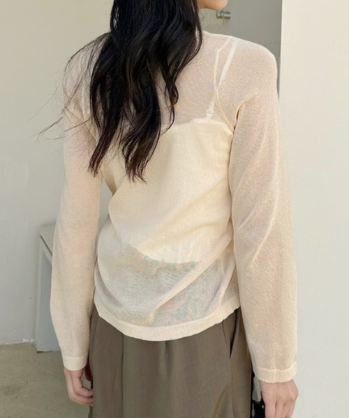 Ada. tシャツ 「晩夏初秋におすすめ」フロントスリット ドロスト