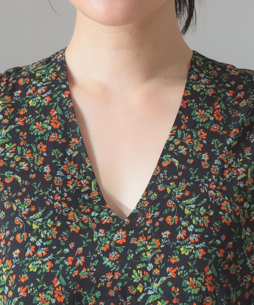 正規品【MARIHA】36S 別注 夏の月影 プリント ワンピース 別注】MARIHA / 夏の月影 プリント ワンピース［手洗い可