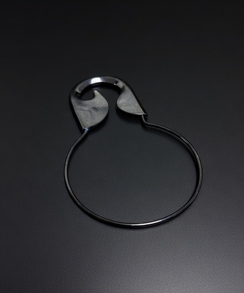 1004ST キーホルダー ビンテージデザイン 安全ピン カラビナ