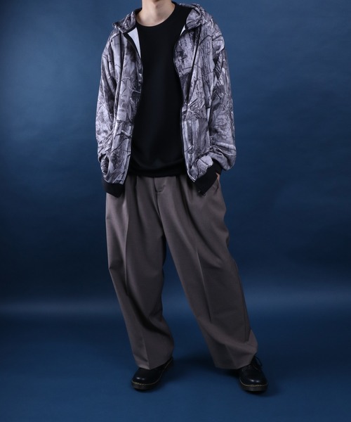 ANPAS（アンパス） パーカー SETUP対応 Tree Camo Fleece Full Zip