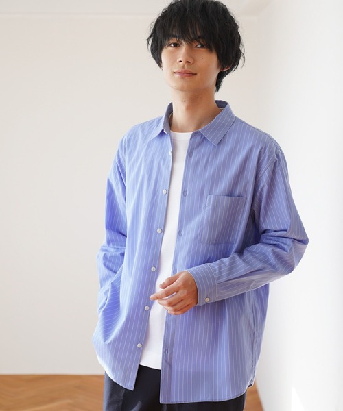 GLOBAL WORK（グローバルワーク） tシャツ リッチクリーンTEE/長袖