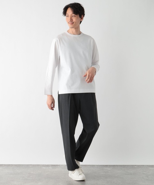 GLOBAL WORK（グローバルワーク） tシャツ リッチクリーンTEE/長袖