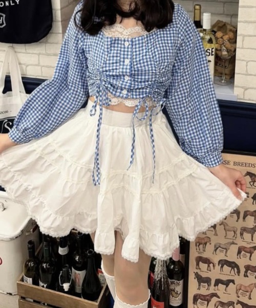 【美品】sister janeギンガムチェック フリル　クロップド　タンク sister jane】入荷してます〜♡｜ビームス みなとみらい｜BEAMS