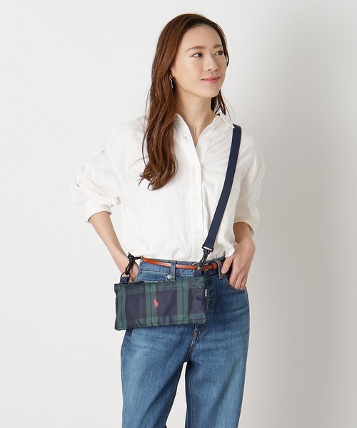 POLO RALPH LAUREN レインコート カッパ サコッシュ マルチ傘袋