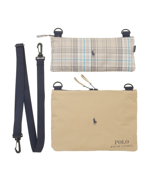 POLO RALPH LAUREN レインコート カッパ サコッシュ マルチ傘袋