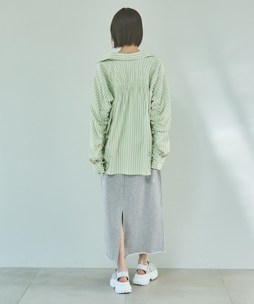LAKOLE（ラコレ） ブラウス シャツ 袖シャーリングシャツ3 / 290748