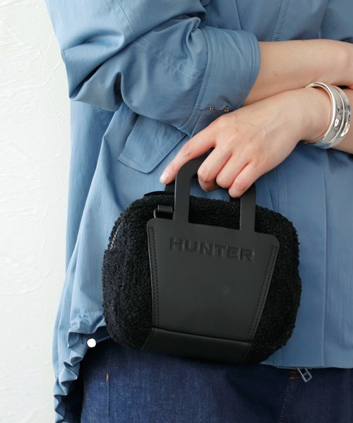 HUNTER（ハンター） ショルダーバッグ バッグ BOUCLE MINI CROSSBODY
