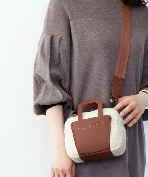 HUNTER（ハンター） ショルダーバッグ バッグ BOUCLE MINI CROSSBODY