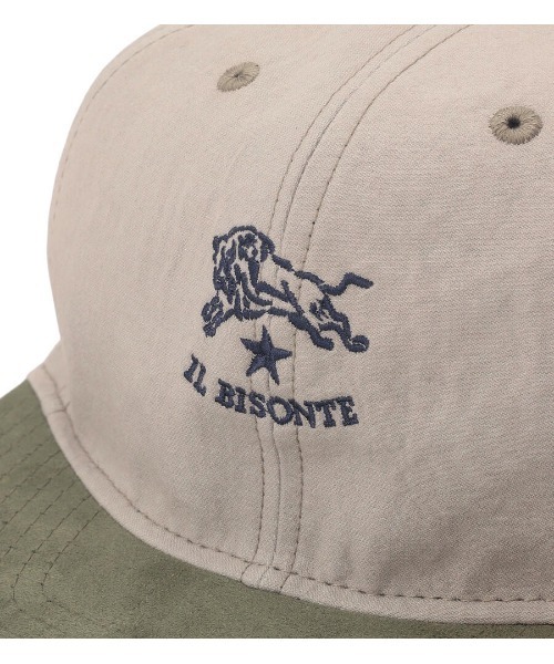 イルビゾンテ　ILBISONTE CAP キャップ　スター刺繍 5パネルタイプ MADE IN JAPAN【IL BISONTE/イルビゾンテ】Embroidery Logo 5