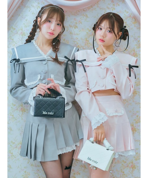 Me roir コート アウター セーラージャケット レディース