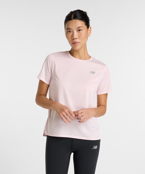 売れ筋商品|||ニューバランス Tシャツ レディース トップス ATHLETICS  - Basic T-shirt - grey Women's New Balance T-Shirts | Foot Locker