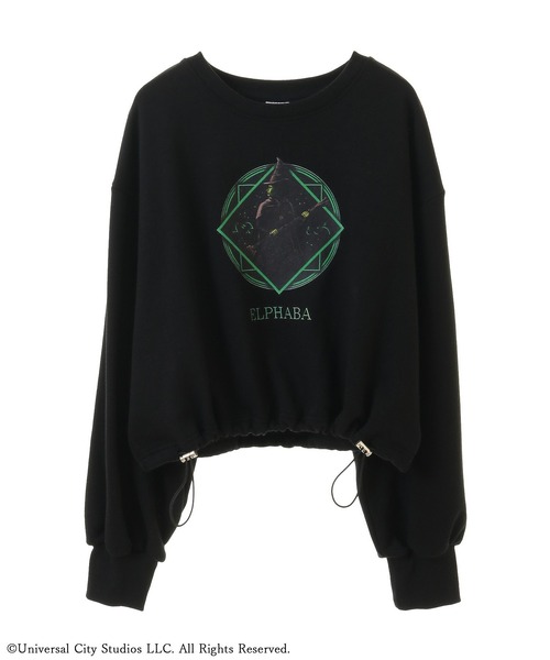 UMASHIKA スウェット　グリーン 男女兼用Mサイズ　イベントに最適 モールス”ビッグシルエット刺繍スウェット（グリーン） | HATSUNEX