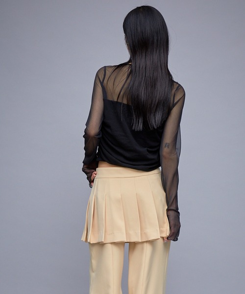 THINGS THAT MATTER SHEER ＆ DRAPE RIB TOPS レディース SHEER & DRAPE RIB TOPS | OCCASION STYLE | STORE | THINGS