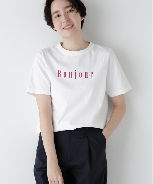 tシャツ リサイクルコットン度詰天竺Ｔシャツ レディース