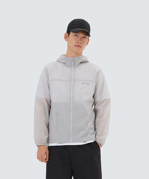 snow peak ウィンドブレーカー グレー S snow peak ナイロンジャケット Snow Peak / Ultra Lightweight