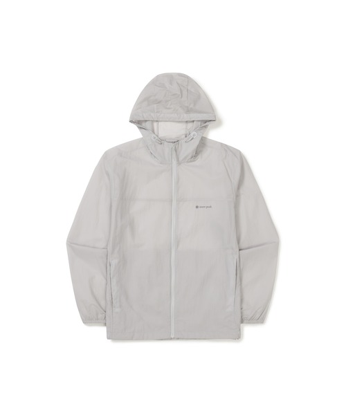 snow peak ウィンドブレーカー グレー S snow peak ナイロンジャケット Cample pocket windbreaker