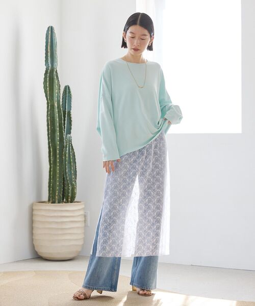tシャツ ポンチコクーンカットプルオーバー レディース | AMERICAN HOLIC | 22
