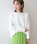 tシャツ ポンチコクーンカットプルオーバー レ...の詳細画像1