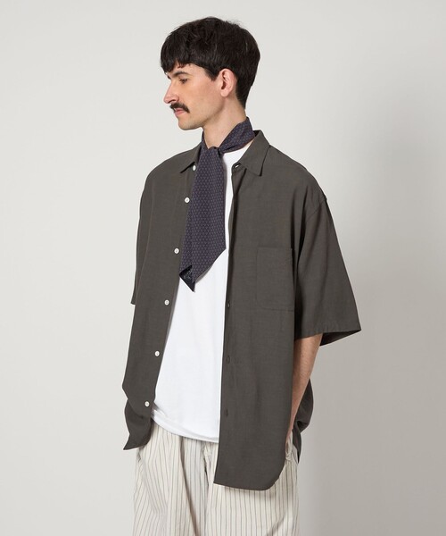 steven alan - StevenAlan シャツ 羽織り STEVEN ALAN シャツ 「Steven Alan」 ボイル スラブ ショート