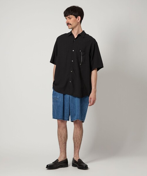 STEVEN ALAN シャツ 「Steven Alan」 ボイル スラブ ショート