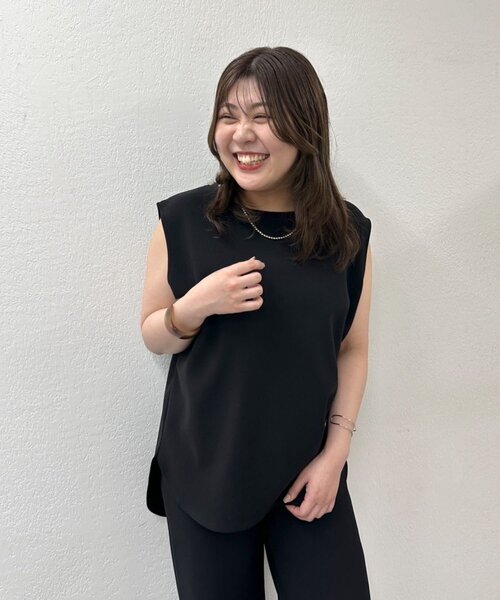 tシャツ Onfノースリバックスリットプルオーバー レディース