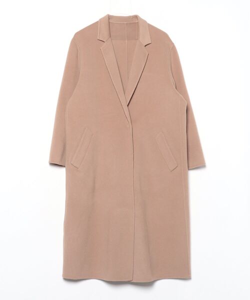 UNTITLED 「UNTITLED」 チェスターコート 02 サンドベージュ