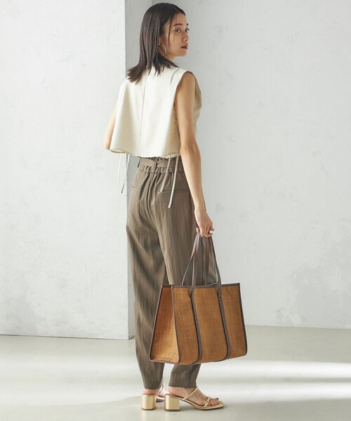 SHIPS（シップス） パンツ 小泉里子コラボ:「手洗い可能」ツイル