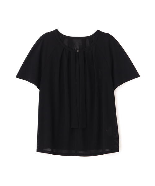 PINKY&DIANNE tシャツ シアーストライプブラウス レディース