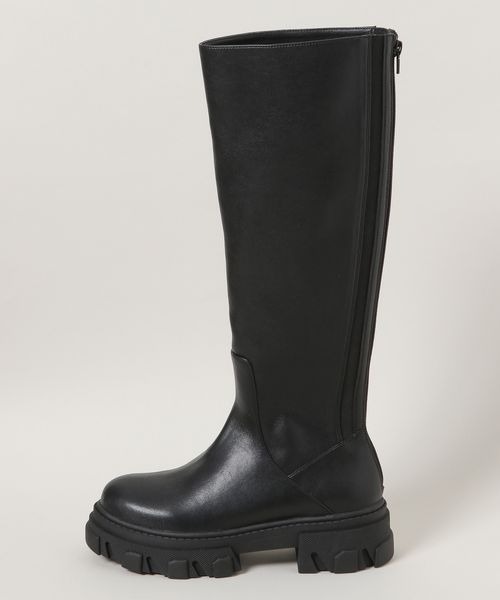 JEANASIS（ジーナシス） ロングブーツ LARGE ブラック系その他