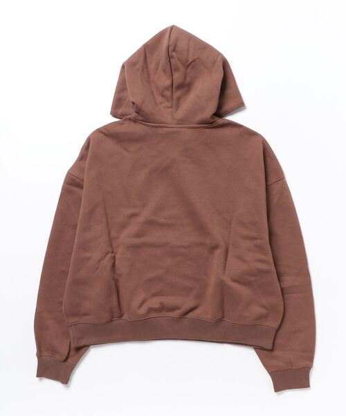 「New Balance」 プルオーバーパーカー SMALL モスグリーン レディース