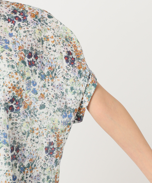 journal standard L'essage タックスリーブシャツ　花柄 JOURNAL STANDARD L'ESSAGE 花柄タックスリーブシャツ - メルカリ