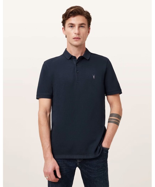 ALLSAINTS（オールセインツ） ポロシャツ REFORM SHORT SLEEVE POLO