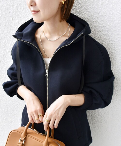 「SHIPS」 ジップアップパーカー ONE SIZE グレー レディース SHIPS」 ジップアップパーカー ONE SIZE グレー レディース