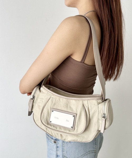 matin kim マーティンキム ショルダーバッグ ナイロン 新品 Matin Kim マーティンキム ショルダーバッグ ナイロン大