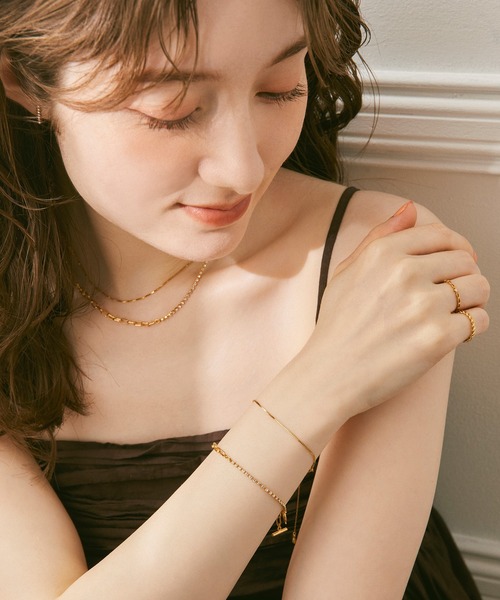 Jolie Toujours（ジョリトゥジュール） ブレスレット 「K18GP」ダイヤ 