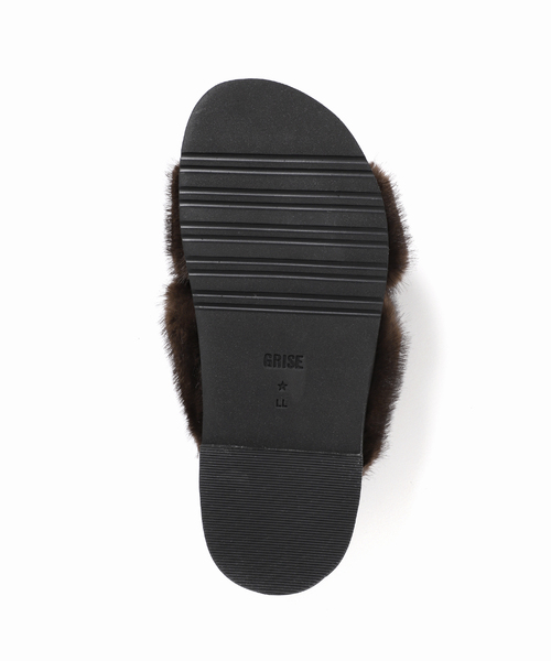 Le Talon GRISE（ル タロン グリーズ） サンダル GRISEクロスファー