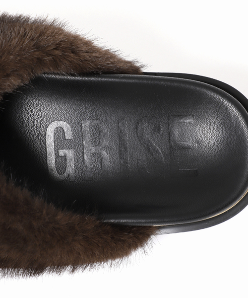 Le Talon GRISE（ル タロン グリーズ） サンダル GRISEクロスファー