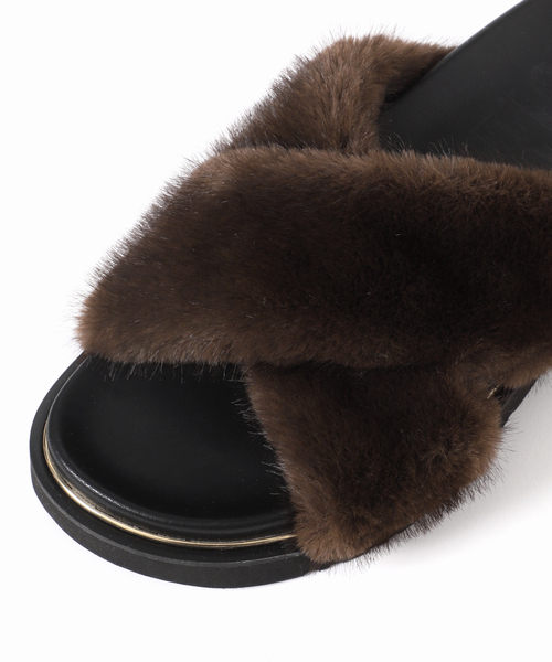 Le Talon GRISE（ル タロン グリーズ） サンダル GRISEクロスファー