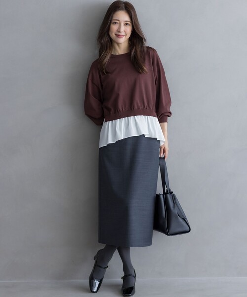 組曲（KUMIKYOKU） スカート サスナロータイト スカート : ZOZOTOWN