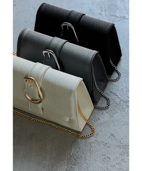 niana（ニアナ） ハンドバッグ 3wayイレギュラーモチーフサテンバッグ