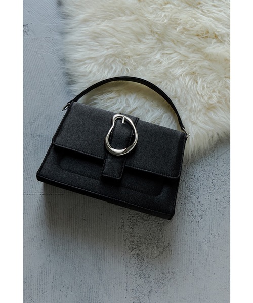 niana（ニアナ） ハンドバッグ 3wayイレギュラーモチーフサテンバッグ