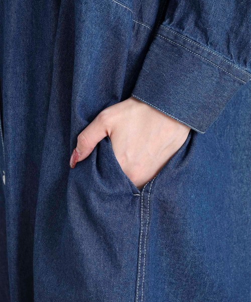 Noia ワンピース ピンタックデニムワンピース : ZOZOTOWN Yahoo!店