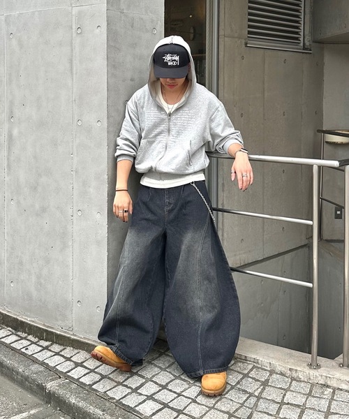 MandO（エムオー） ジーンズ アソートウォッシュドワイド切り替え