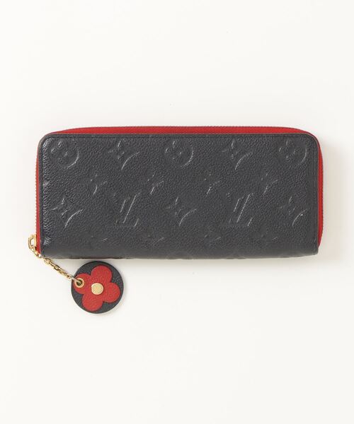 ao様　ルイヴィトン　アンプラント　クレマンス　マリアーヌルージュ　長財布　紺 LOUIS VUITTON 「LOUIS VUITTON」 アンプラント ポルトフォイユ