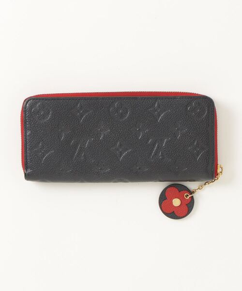 ao様　ルイヴィトン　アンプラント　クレマンス　マリアーヌルージュ　長財布　紺 LOUIS VUITTON 「LOUIS VUITTON」 アンプラント ポルトフォイユ