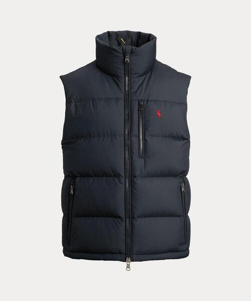 Polo Ralph Lauren PRL67 ブラックダウンベスト POLO RALPH LAUREN - ポロ ラルフローレン ダウンベストの通販