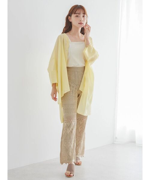 「AMERICAN HOLIC」 半袖ブラウス M ブラック レディース_画像9