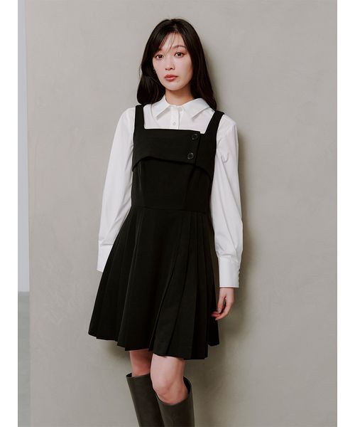 SNIDEL ワンピース プリーツミニジャンスカ : ZOZOTOWN Yahoo!店