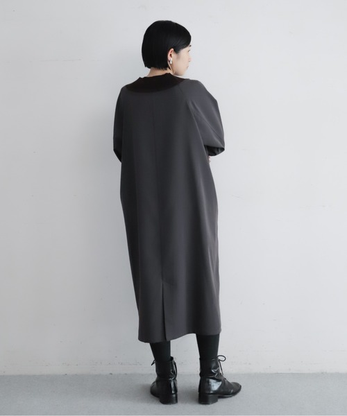 NOMBRE IMPAIR（ノンブルアンペール） ワンピース リブVネック